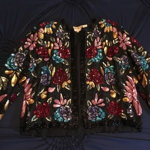 Heavy beaded dressy jacket